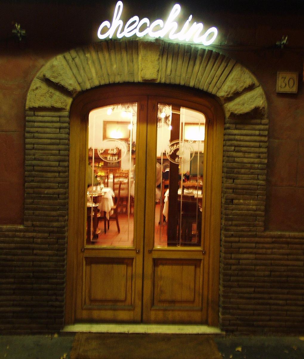 Entree du restaurant Chcchino dal 1887